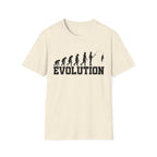 Funny Fisherman Evolution Graphic T-shirt