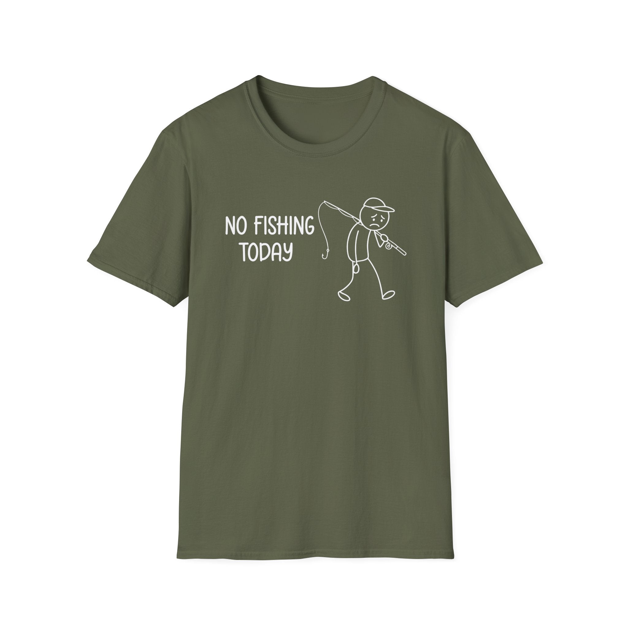 No Fishing Today T‑Shirt