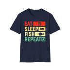 Eat Sleep Fish Repeat T-Shirt