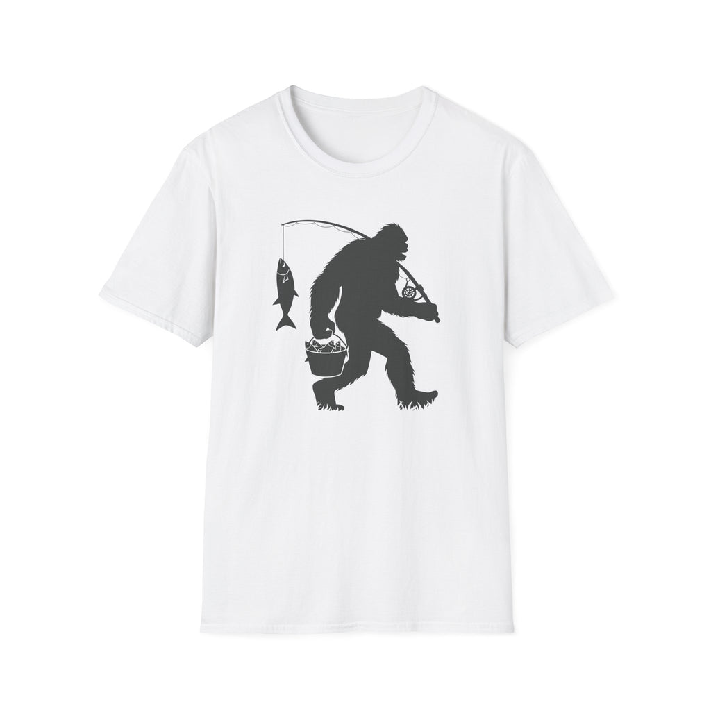 Bigfoot Fishing T-Shirt
