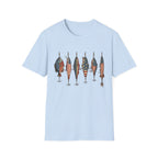 Patriotic Fishing Lures T-Shirt