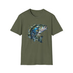 Bass Fish Graphic T-Shirt