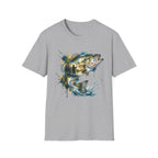 Bass Fishing Watercolor T-Shirt