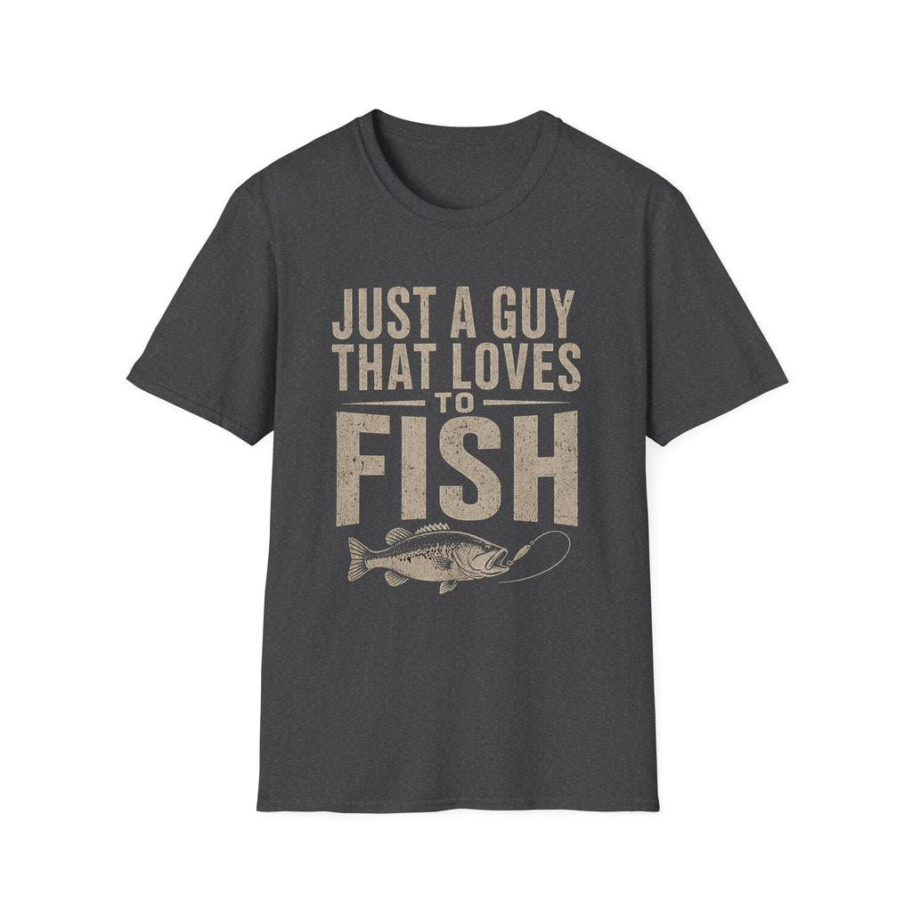 Just a Guy That Loves to Fish Fishing T-Shirt