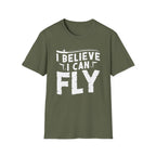 I Believe I Can Fly  Fishing T-Shirt