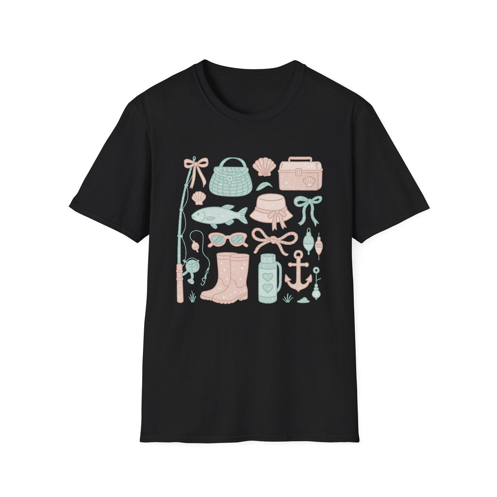 Fishing Accessories Graphic T-Shirt