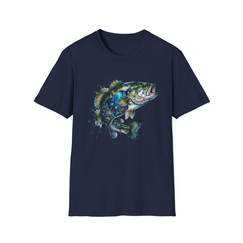 Bass Fish Graphic T-Shirt