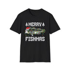 Festive Fishing Holiday Merry Fishmas T-Shirt