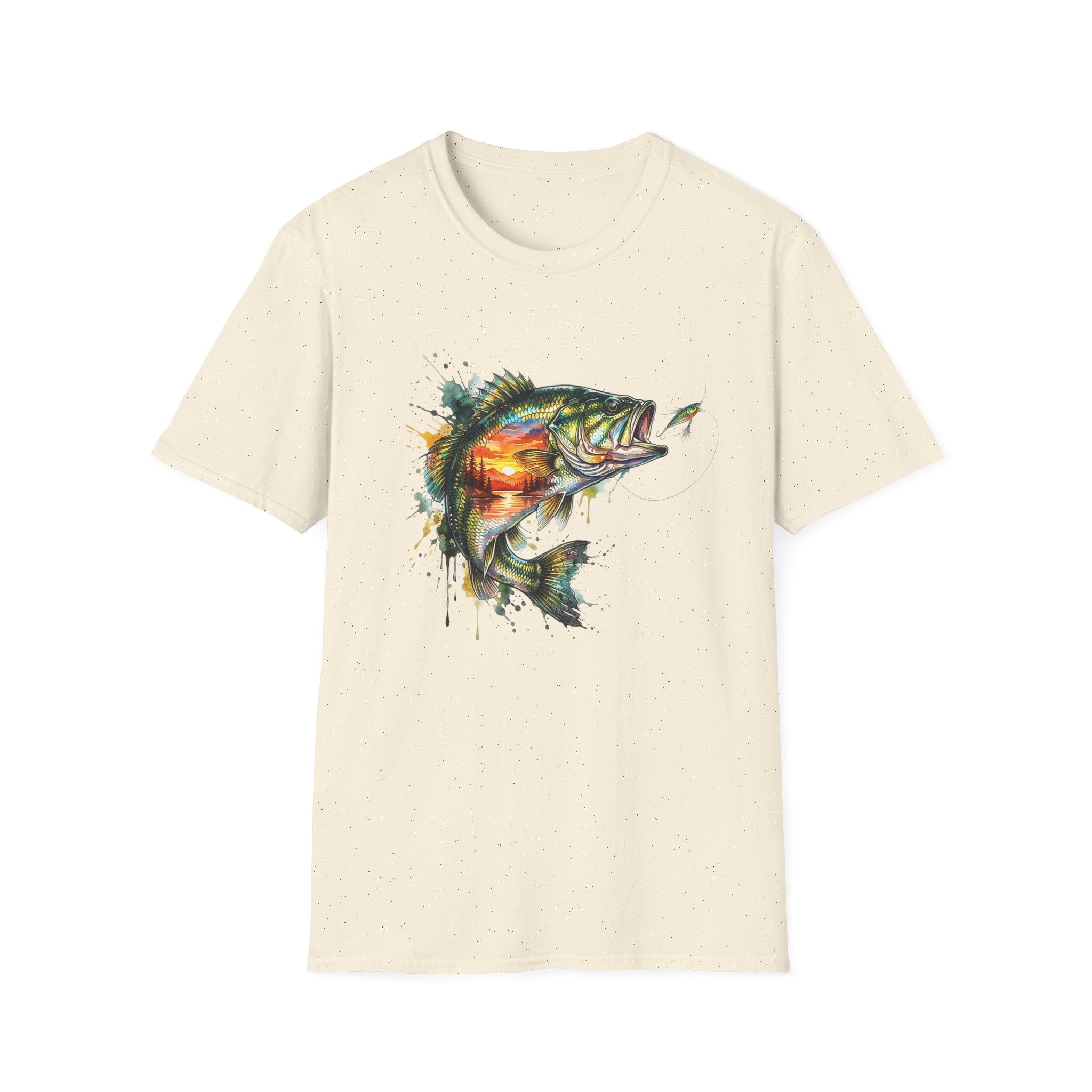 Bass Fish Sunset T-Shirt