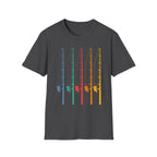 Retro Fishing Rods T‑Shirt