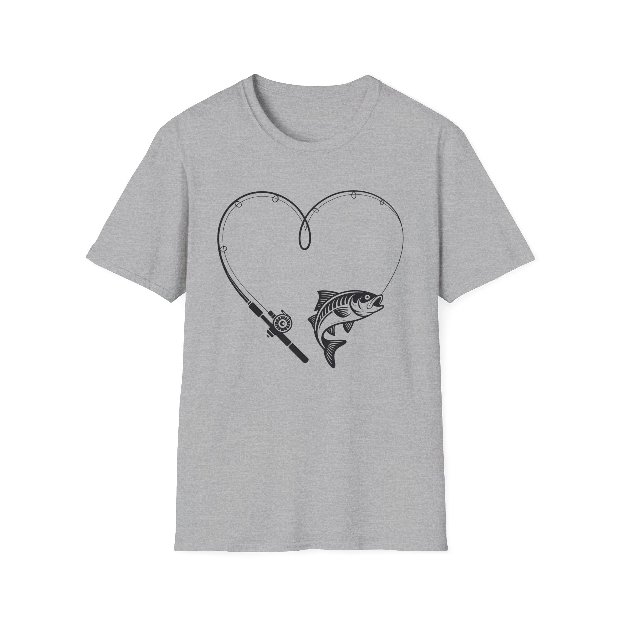Fishing Heart T-Shirt