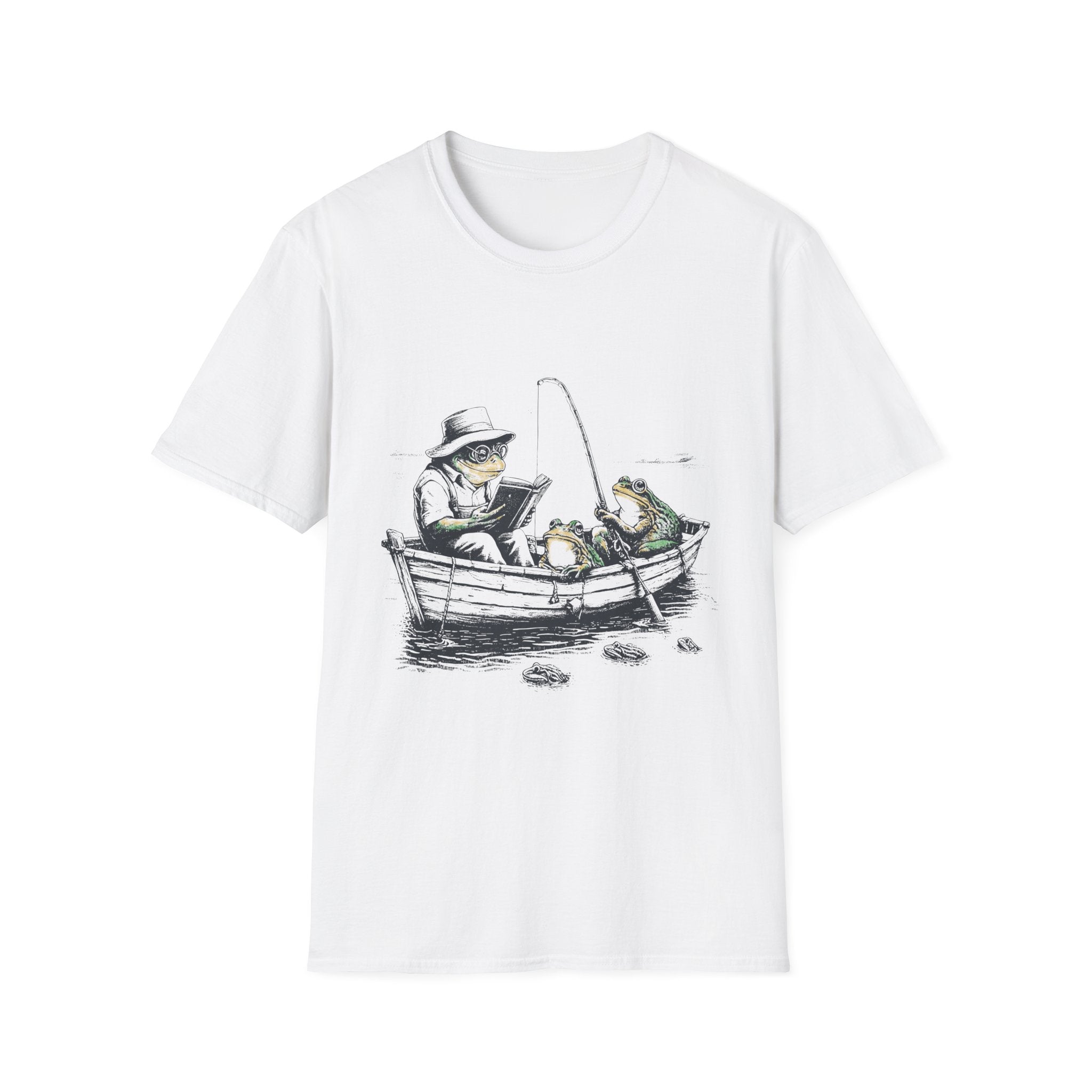 Fisherman Frog T-Shirt