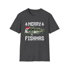 Festive Fishing Holiday Merry Fishmas T-Shirt