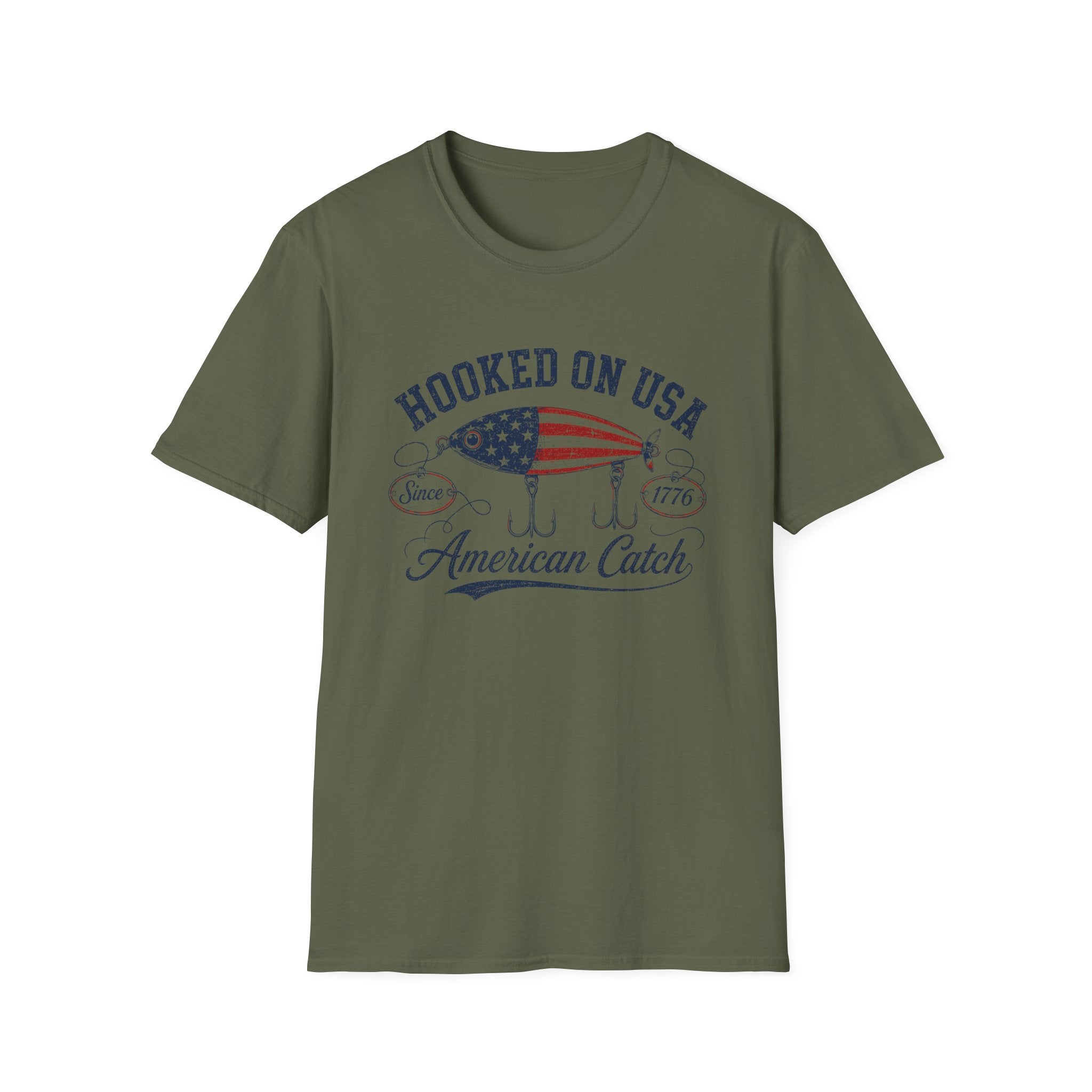 Hooked on USA Fishing T-Shirt