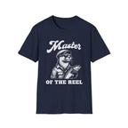 Master of the Reel Retro Otter Fishing T-Shirt