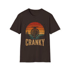 Cranky Fly Reel Fishing Sunset T-Shirt