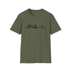 Fishing Heartbeat T-Shirt