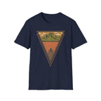 Mountain Lake Vintage Triangle T‑Shirt