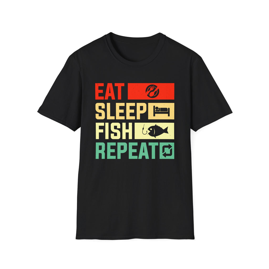 Eat Sleep Fish Repeat T-Shirt