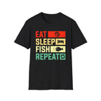 Eat Sleep Fish Repeat T-Shirt