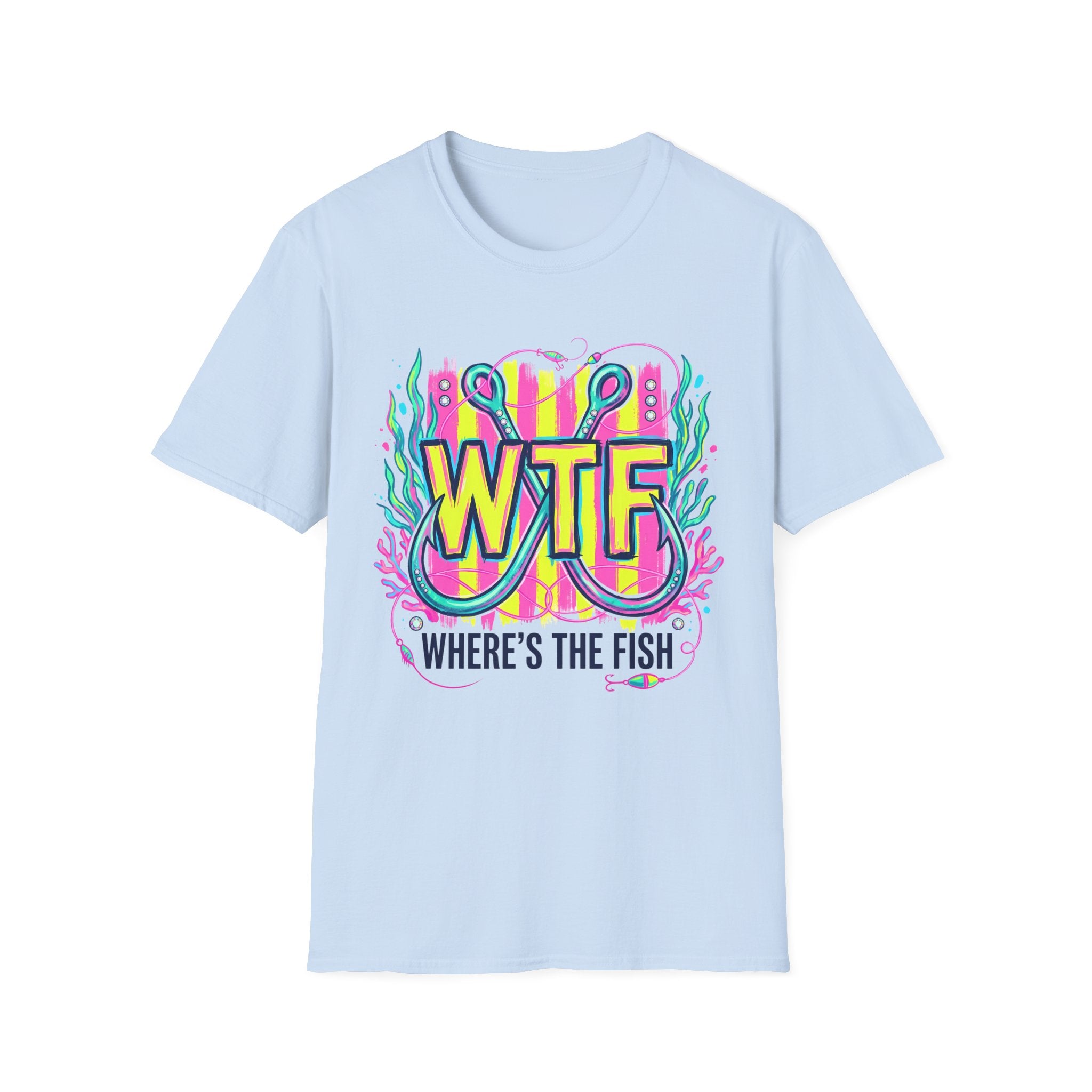 WTF (Where's The Fish)  T-Shirt
