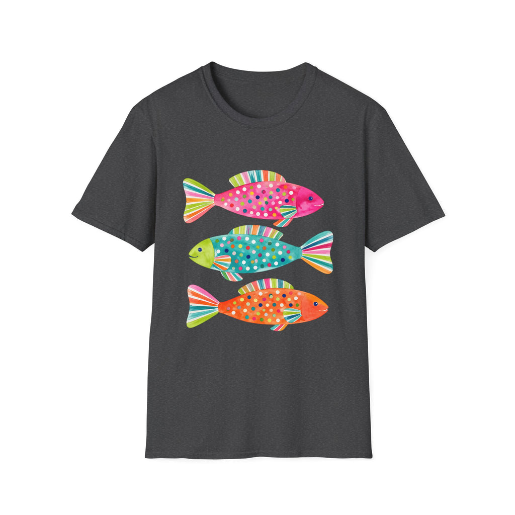 Colorful Polka Dot Fish T-Shirt