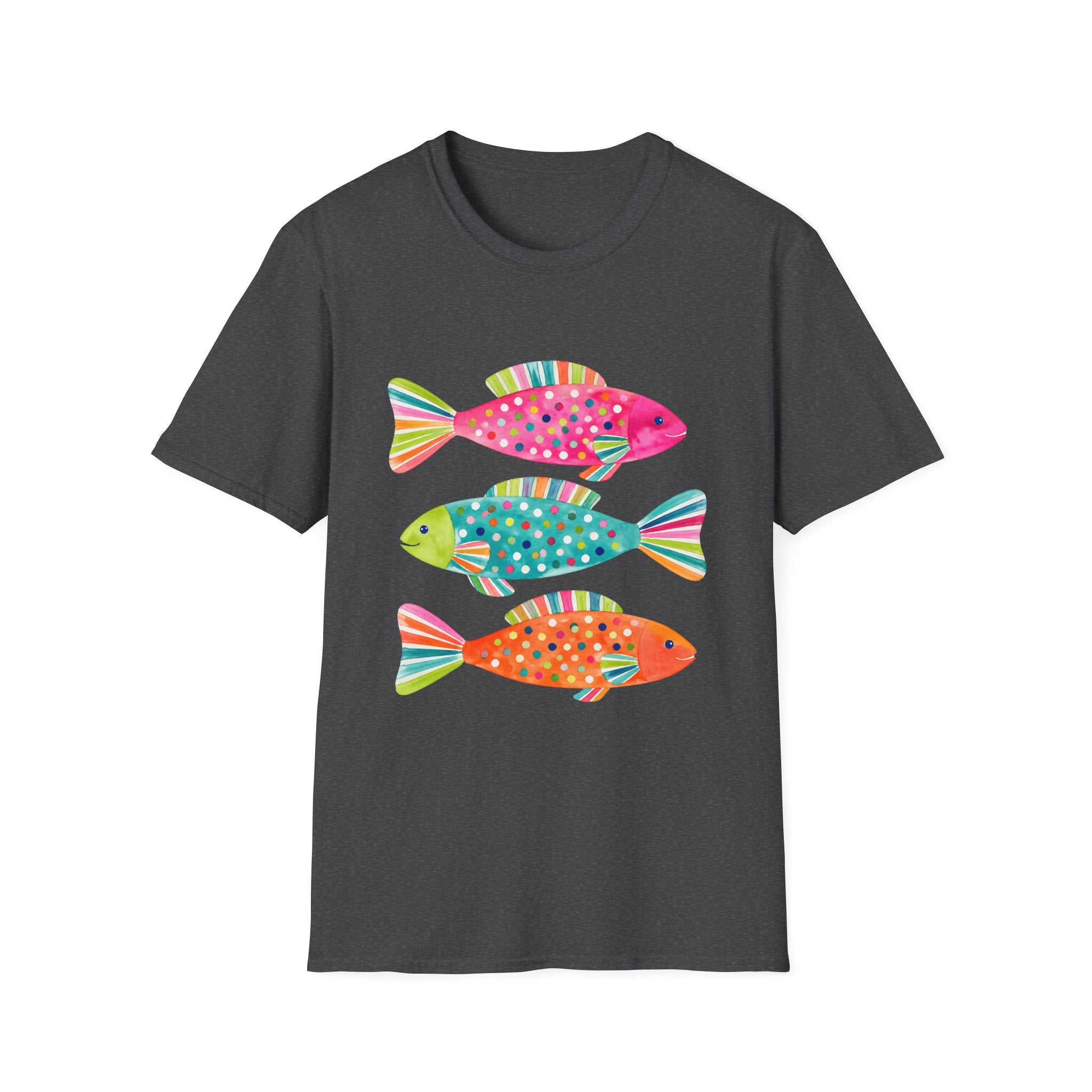 Colorful Polka Dot Fish T-Shirt