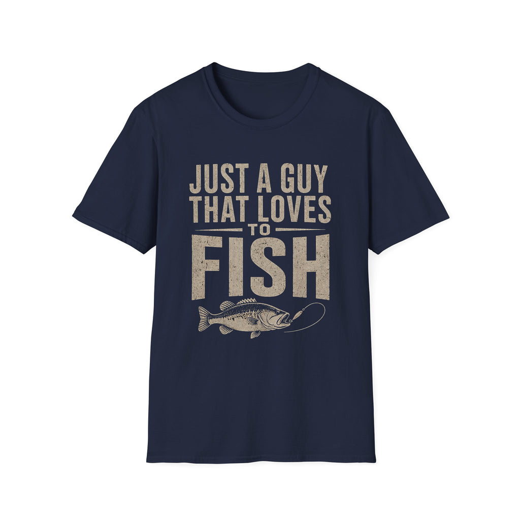 Just a Guy That Loves to Fish Fishing T-Shirt