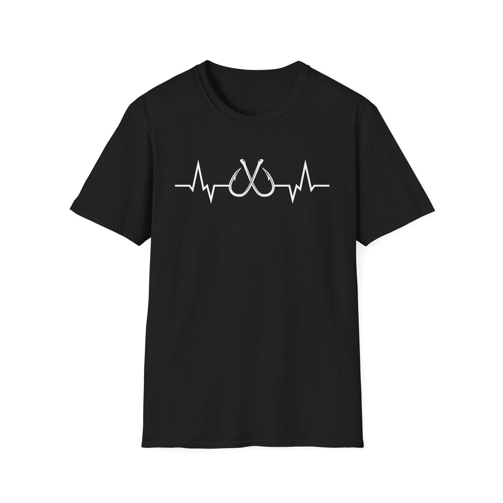 Fishing Heartbeat T-Shirt