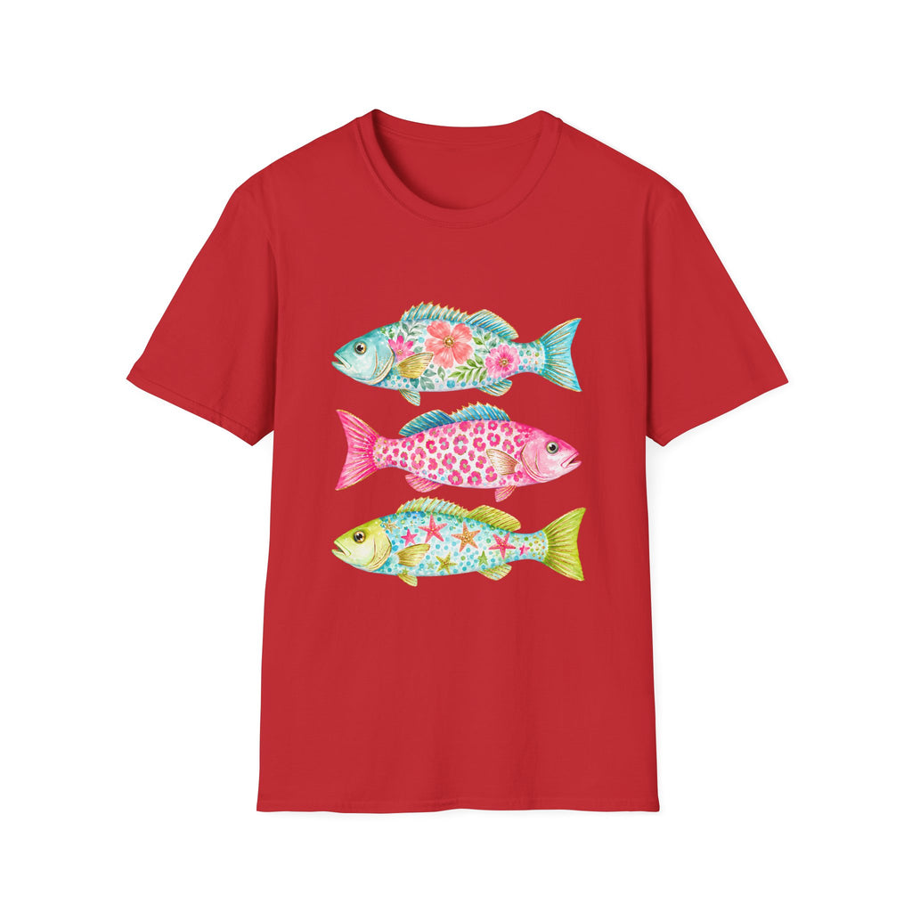 Floral Fish T-Shirt