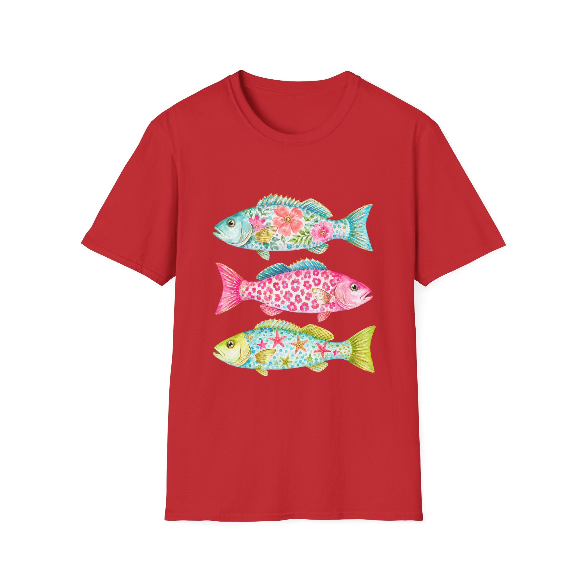 Floral Fish T-Shirt