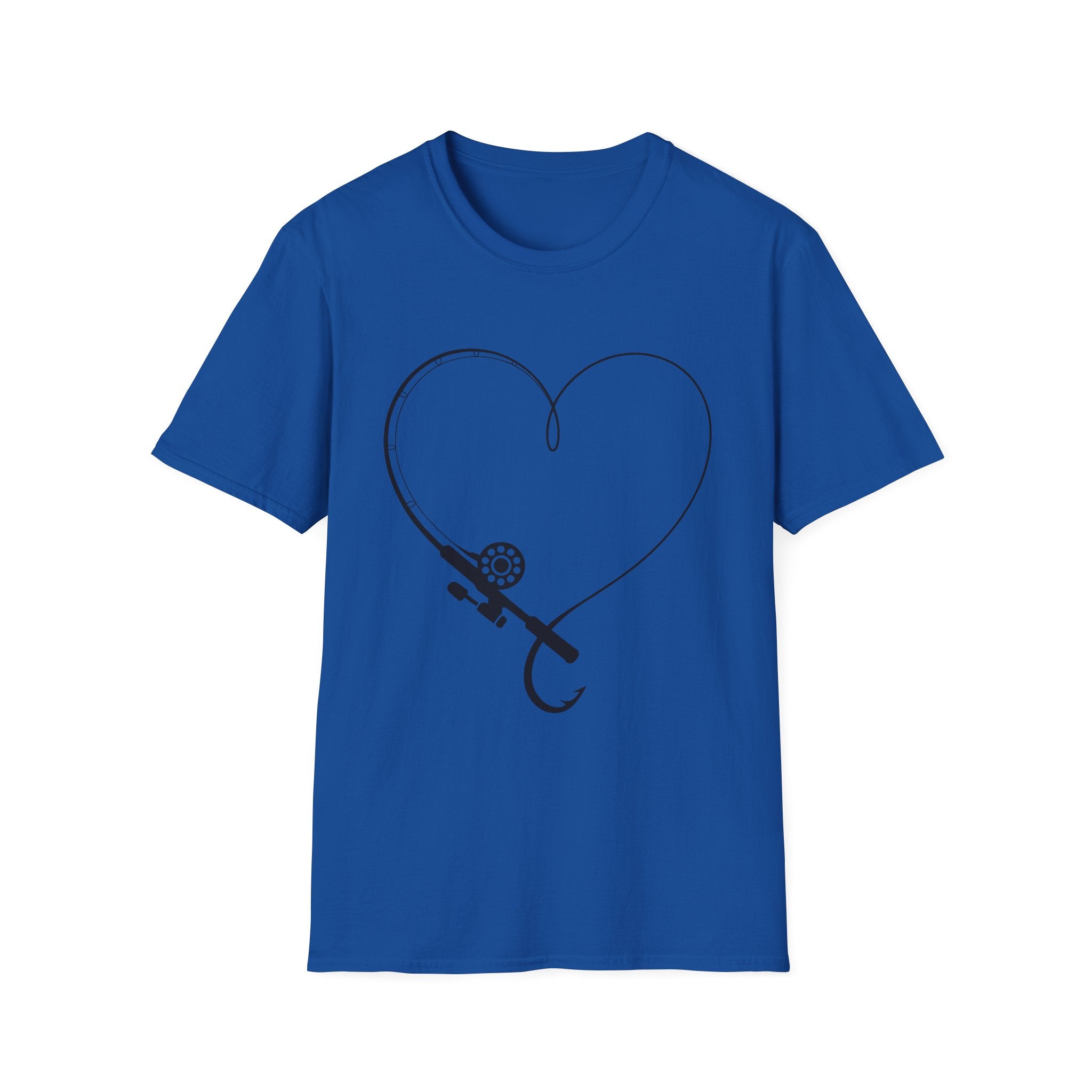 Fishing Hook Heart T-Shirt