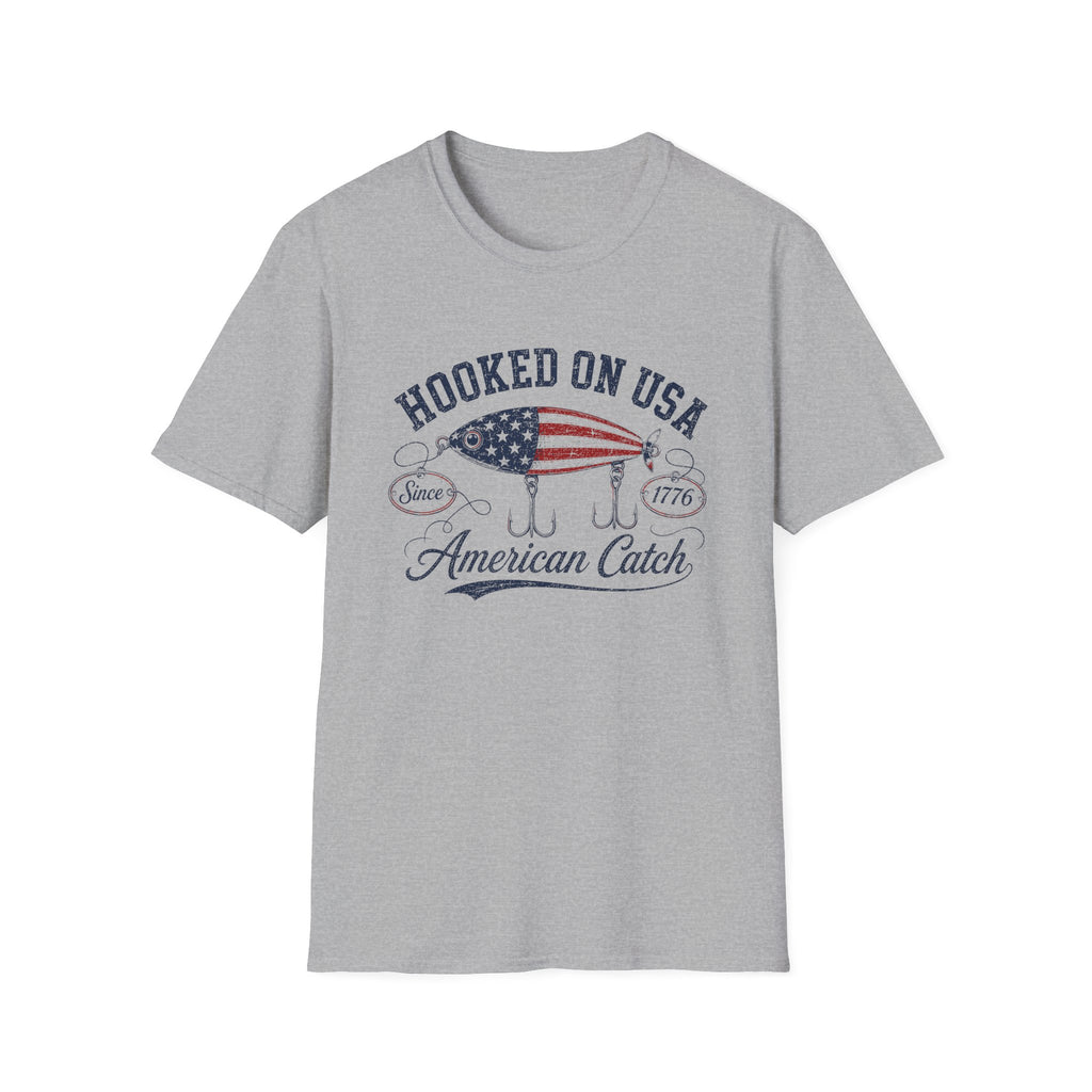 Hooked on USA Fishing T-Shirt