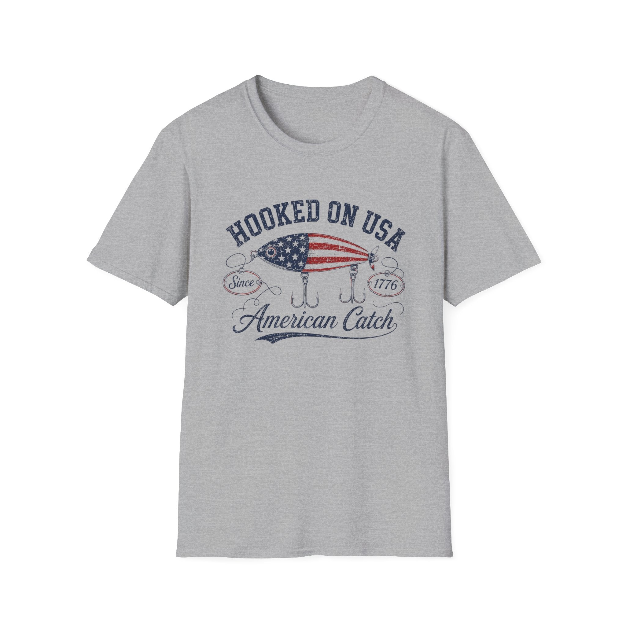 Hooked on USA Fishing T-Shirt