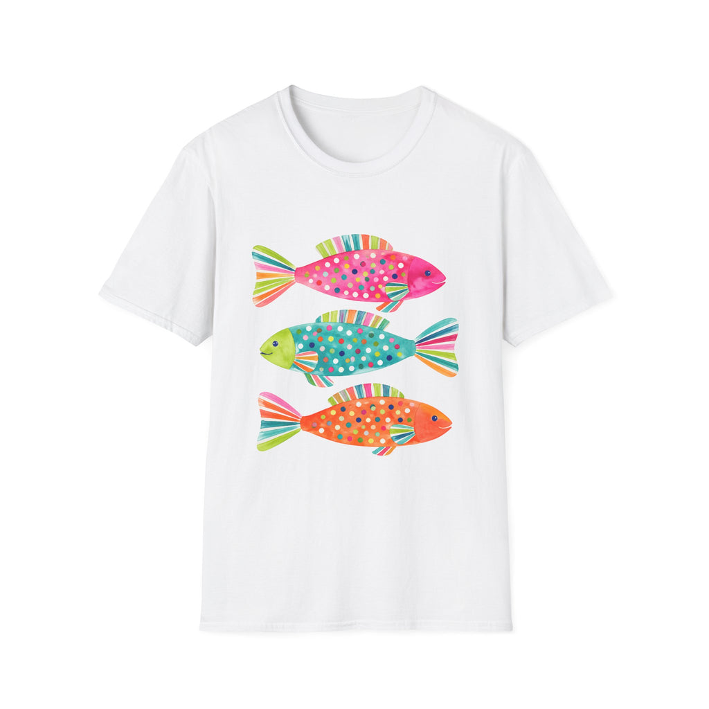 Colorful Polka Dot Fish T-Shirt