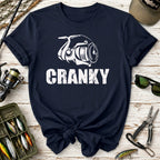 Cranky Fishing Reel T-Shirt