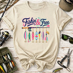 Fishin' & Free T‑Shirt