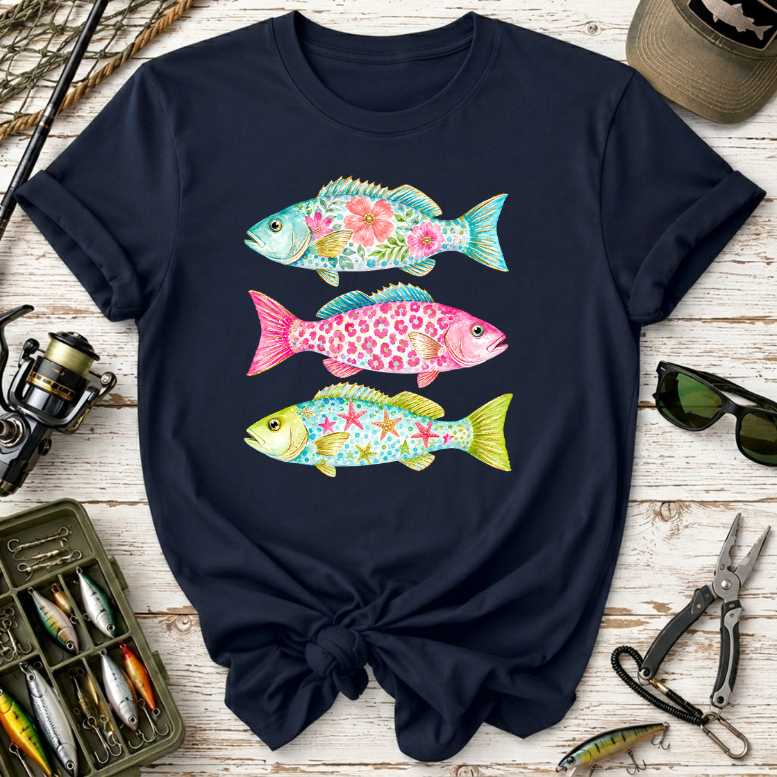 Floral Fish T-Shirt