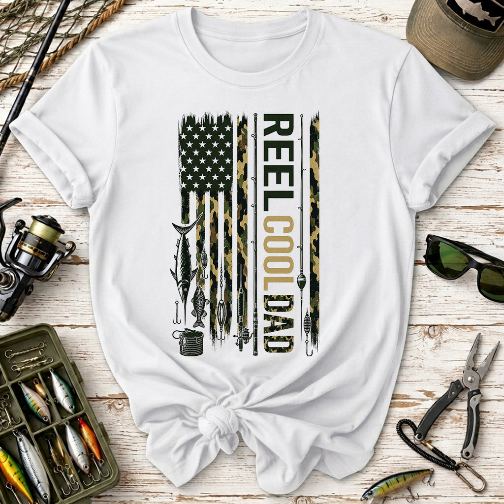 Reel Cool Dad Fishing T-Shirt