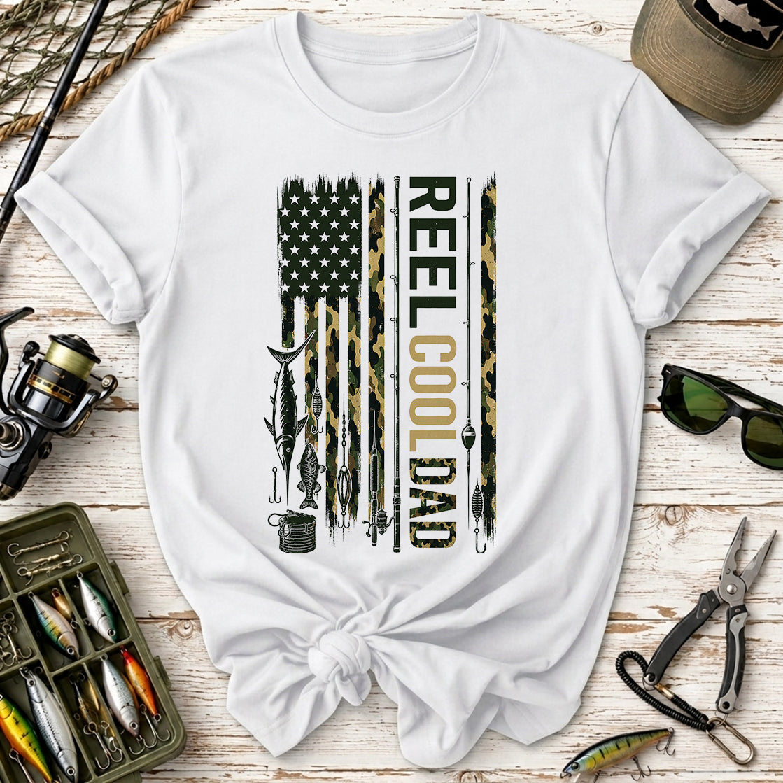 Reel Cool Dad Fishing T-Shirt