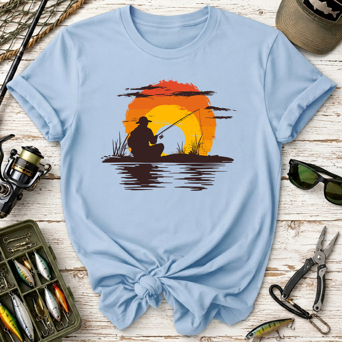 Fishing Sunset T-Shirt