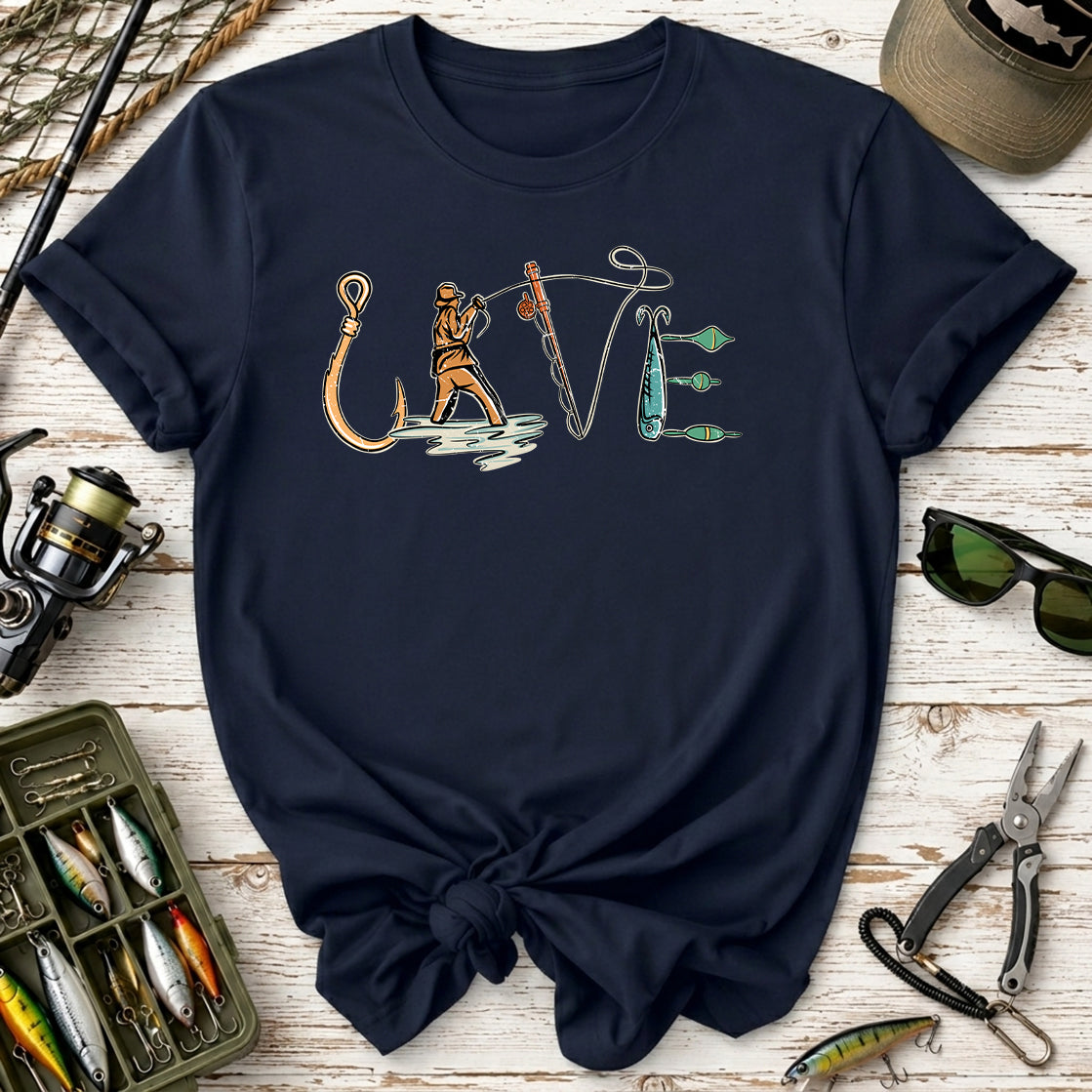 Fishing Love T‑Shirt
