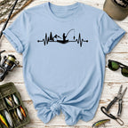 Fishing Heartbeat T-Shirt
