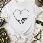 Fishing Heart T-Shirt