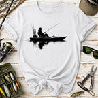 Fishing Kayak Silhouette T-Shirt