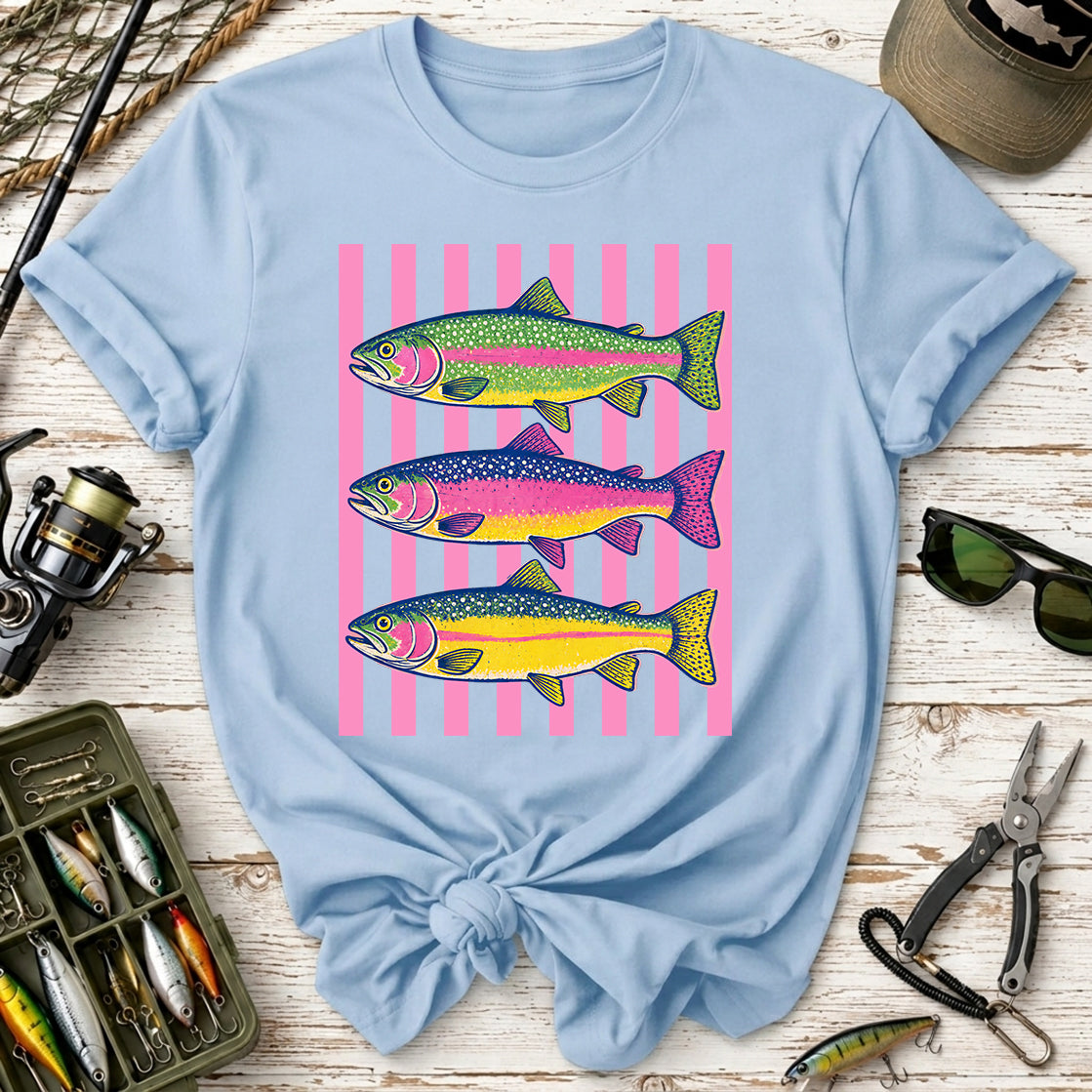 Colorful Trout Fish T-Shirt