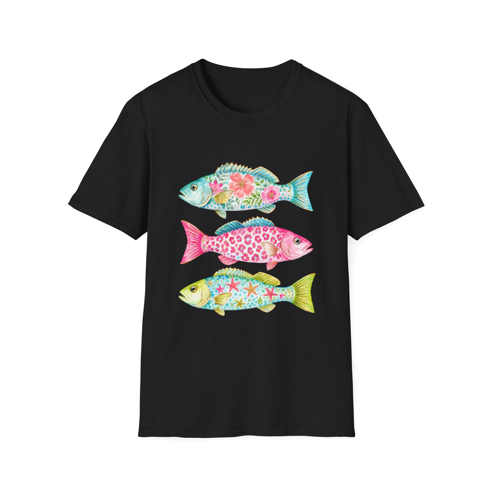 Floral Fish T-Shirt