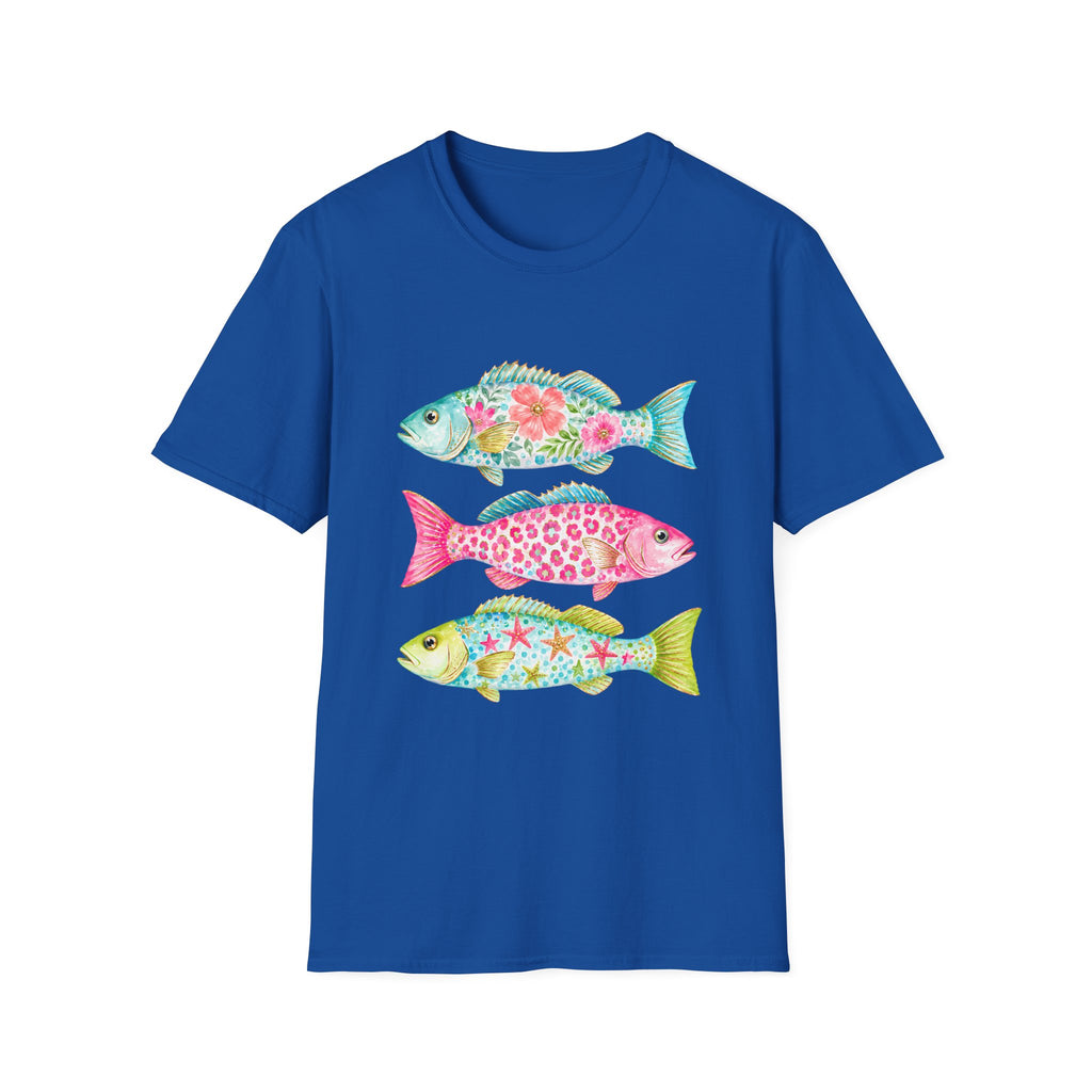 Floral Fish T-Shirt