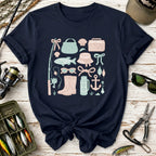 Fishing Accessories Graphic T-Shirt