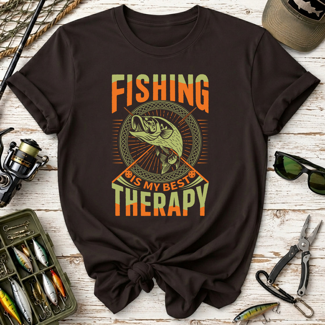 Fishing Is My Best Therapy T-Shirt